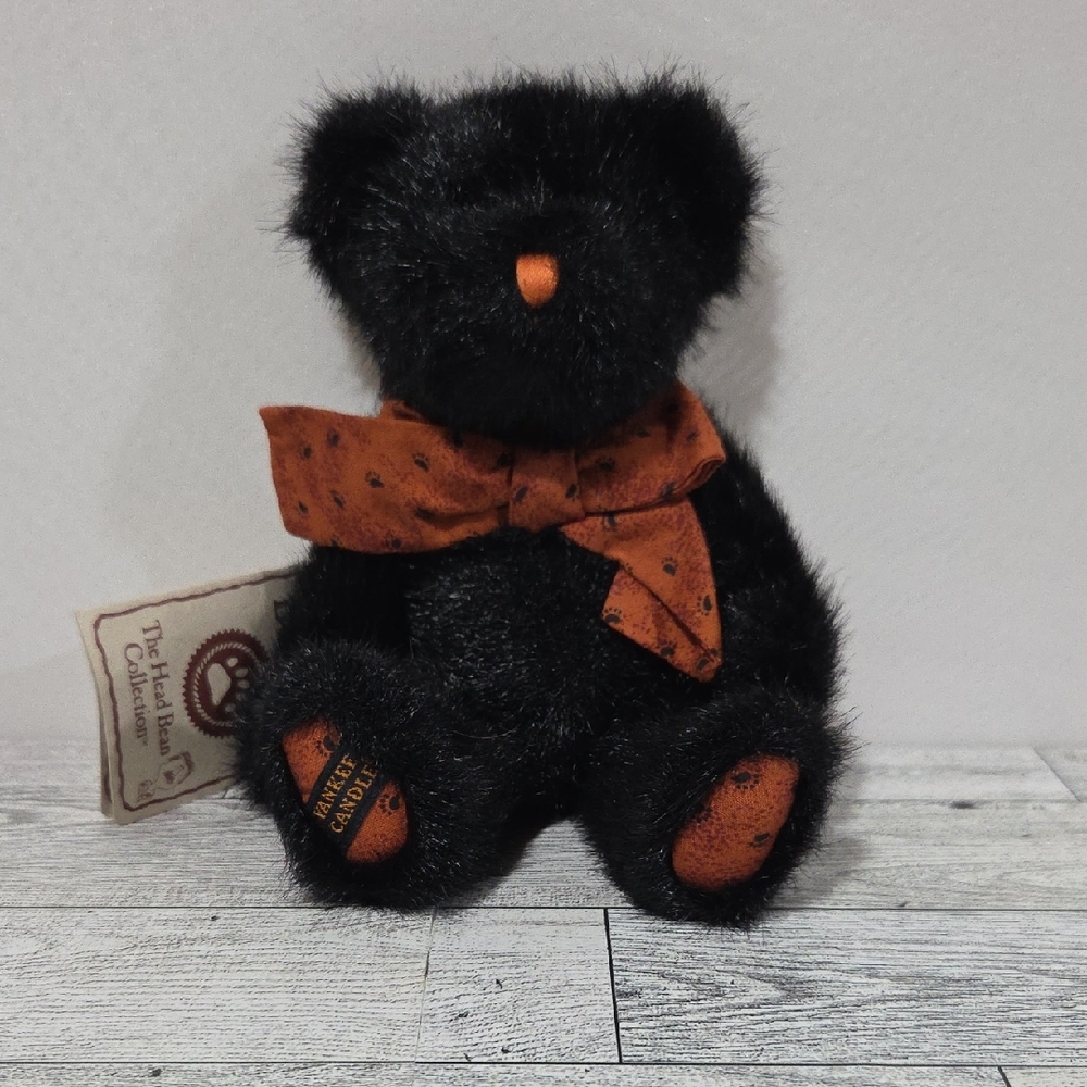 Boyds Bears Black and Orange Plush Bear